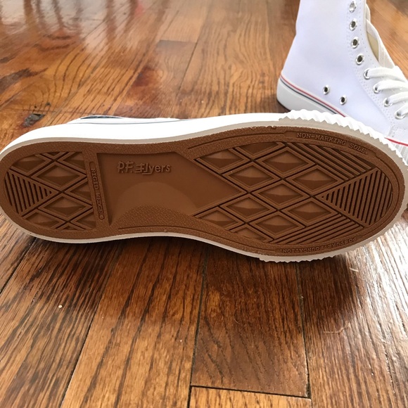 Brand new P.F. Flyers Center Hi in white - Picture 2 of 6